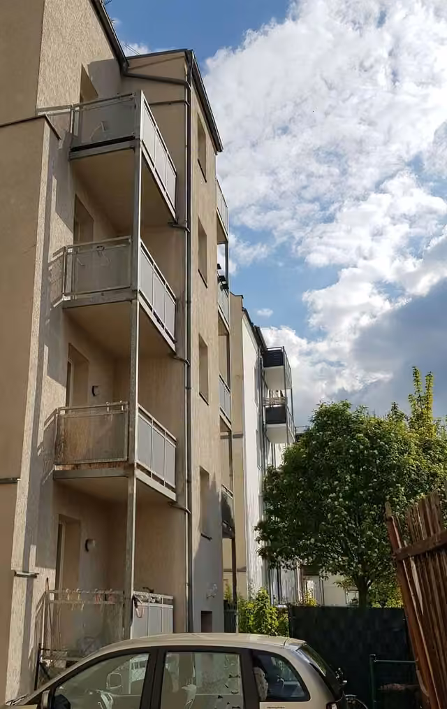 Leipzig-Gohlis-Süd : studio loué de 41 m² avec balcon